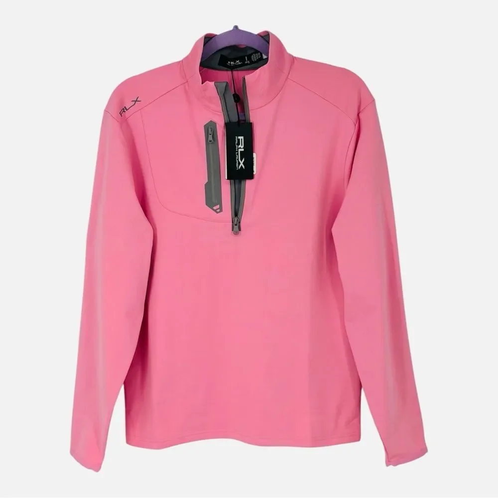 RLX Ralph Lauren All Gender Golf Luxury Jersey Pink Jacket S
